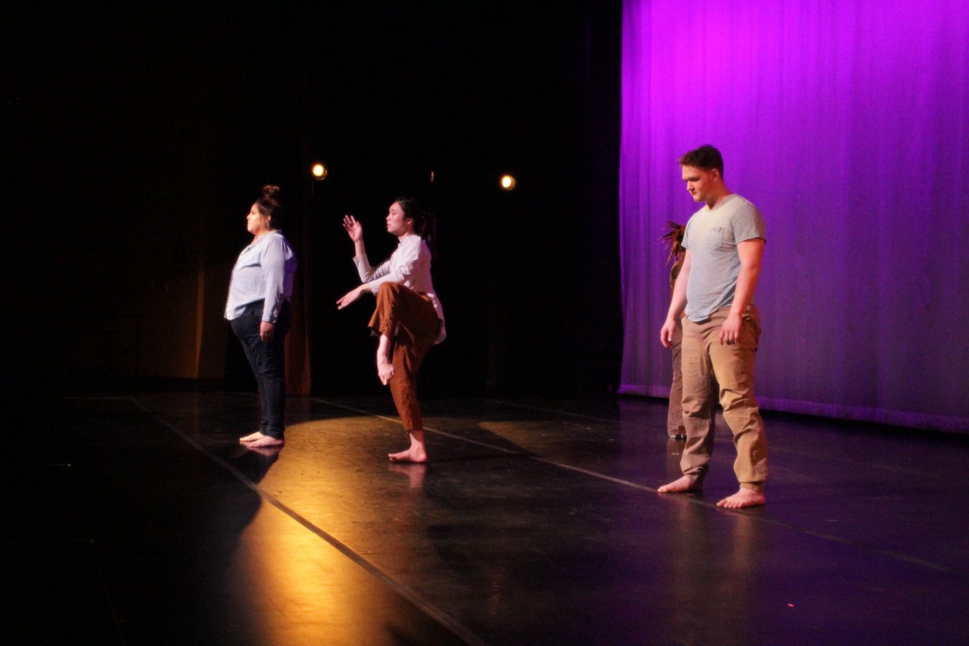 "the feeling you get at the end of a season" modern dance choreography by michelle bernier middle section